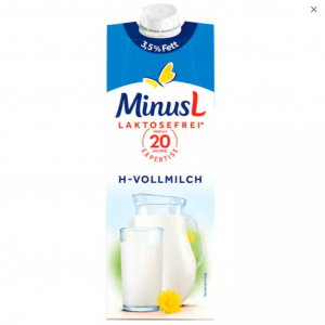 МЛЯКО БЕЗ ЛАКТОЗА 3,5% UHT 1L
