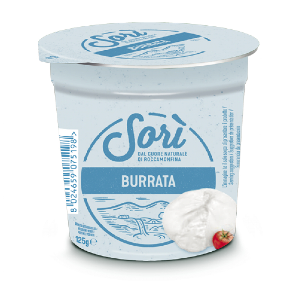 БУРАТА КРАВЕ МЛЯКО ЗАМРАЗЕНА 100g