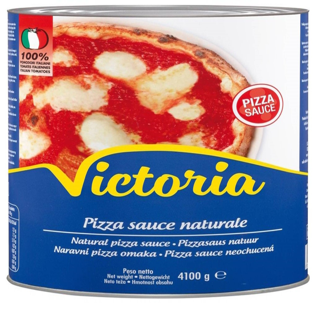 ПИЦА СОС НАТУРАЛЕН VICTORIA 4250ml (4100мл./отцедено)