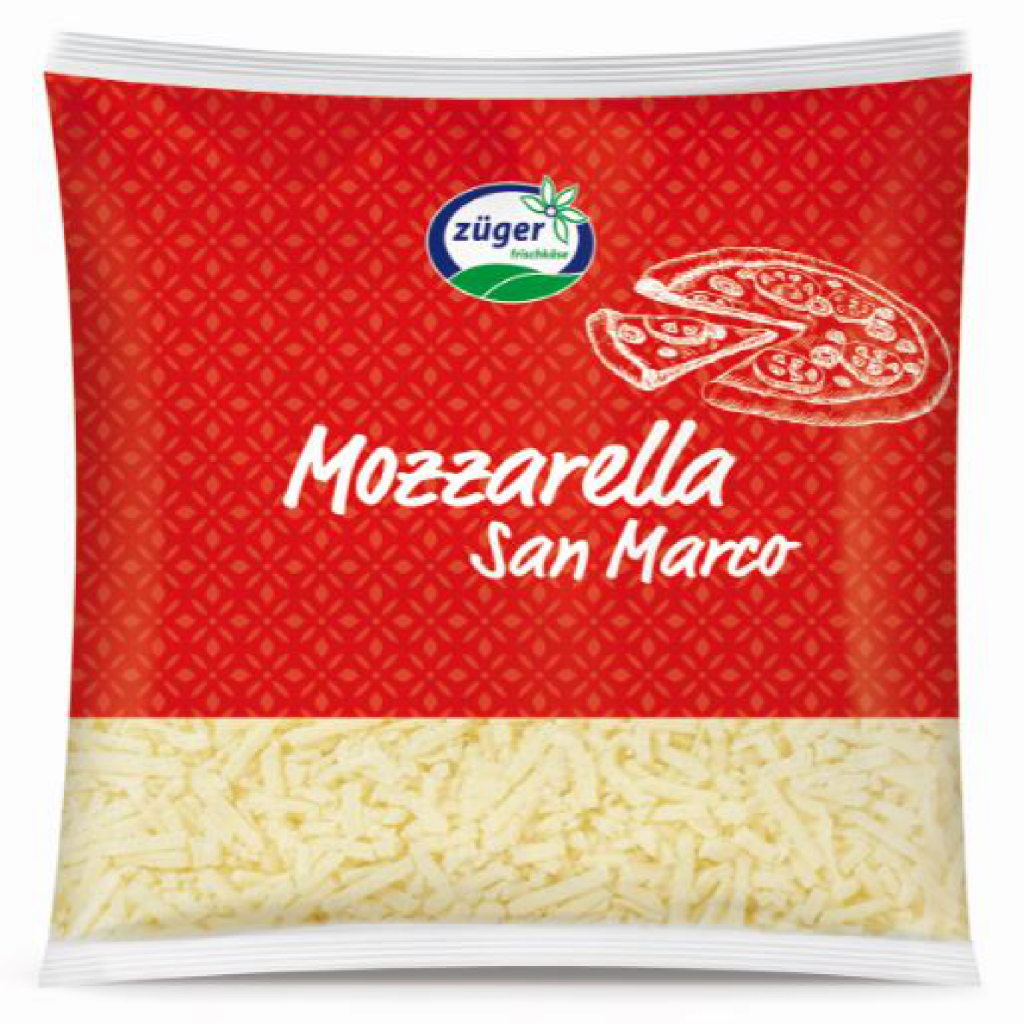 МОЦАРЕЛА ЗА ПИЦА НАСТЪРГАНА SAN MARCO 2кг